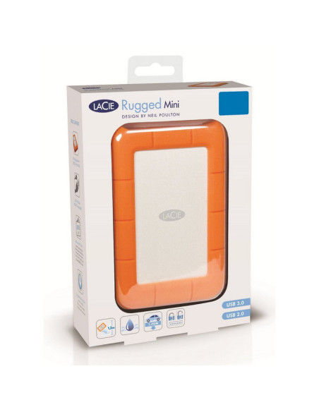 Disco Duro Lacie 1TB Rugged USB 3.0