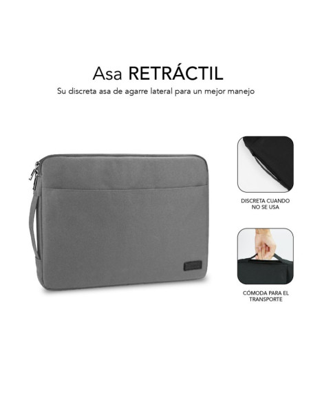 Funda SUBBLIM 15,6 Urban Laptop Gris