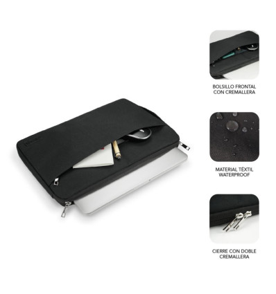 Funda SUBBLIM 15,6 Urban Laptop Negra