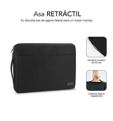 Funda SUBBLIM 13,3" Urban Laptop Negra