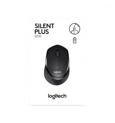 Ratón Inalámbrico Logitech B330 Silent Plus 1000 DPI