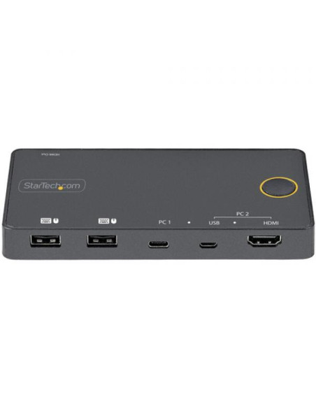 Switch Conmutador Startech USB-A HDMI USB-C