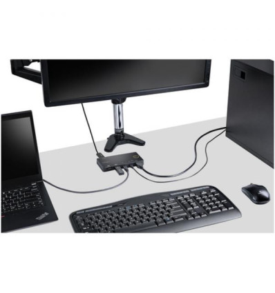 Switch Conmutador Startech USB-A HDMI USB-C