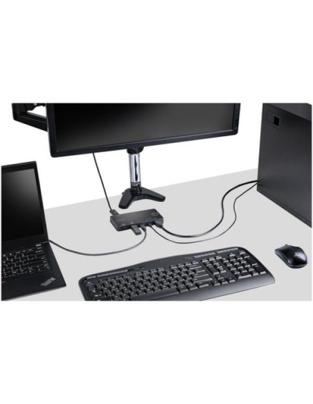Switch Conmutador Startech USB-A HDMI USB-C