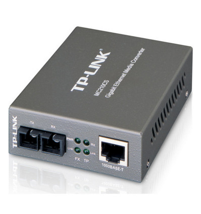Conversor TP-LINK MC210CS Fibra - Gigabit