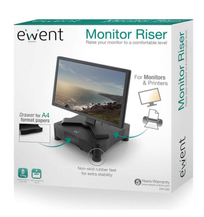 Cajón elevador de Monitor Ewent EW1280