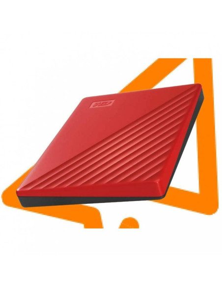 Disco Duro Externo WD My Passport 2TB Rojo
