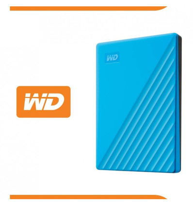Disco Duro Externo WD My Passport 2TB Azul