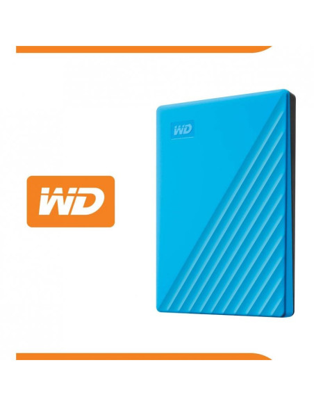 Disco Duro Externo WD My Passport 2TB Azul