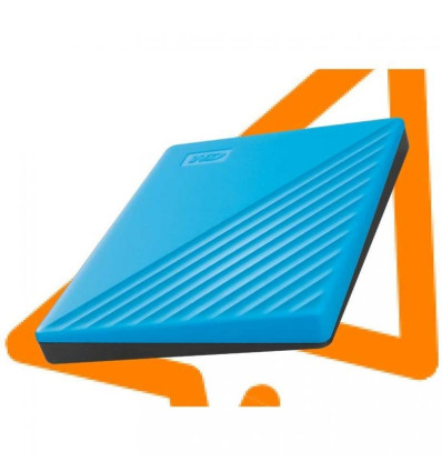 Disco Duro Externo WD My Passport 2TB Azul