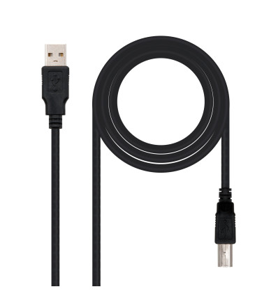 NANOCABLE USB 2.0 1.8M TIPO A - B - Comprar cable para impresora