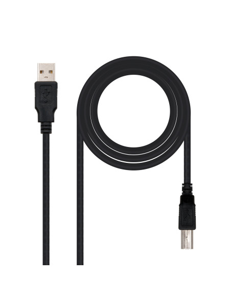 NANOCABLE USB 2.0 1.8M TIPO A - B - Comprar cable para impresora