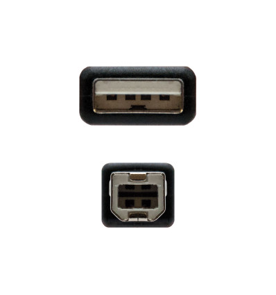 NANOCABLE USB 2.0 1.8M TIPO A - B - Comprar cable para impresora