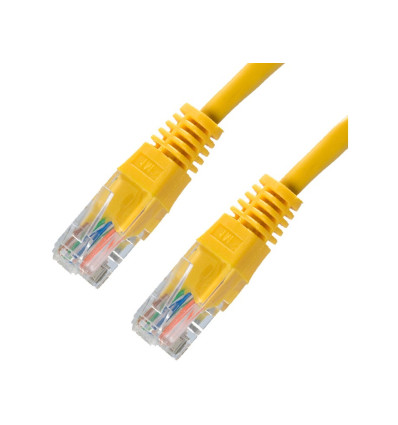 NANOCABLE 0.5M CAT 6 - Comprar Cable de Red Amarillo