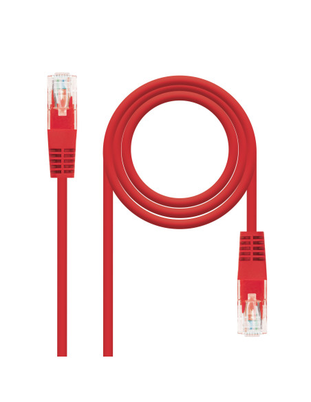 NANOCABLE 2M CAT 6 Rojo - Comprar cable de Red Rojo