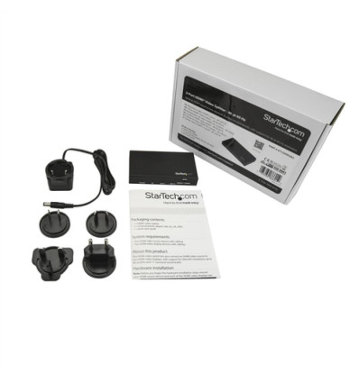 Splitter Startech HDMI 2 PUERTOS 4K/60HZ