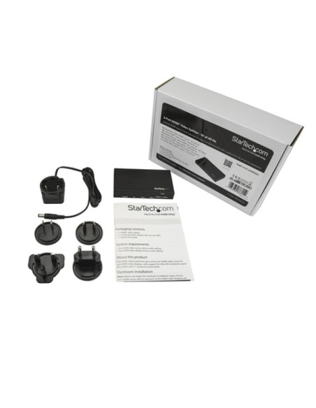 Splitter Startech HDMI 2 PUERTOS 4K/60HZ