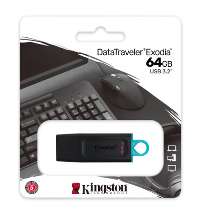 Kingston Datatraveler Exodia - Comprar Pendrive 64GB
