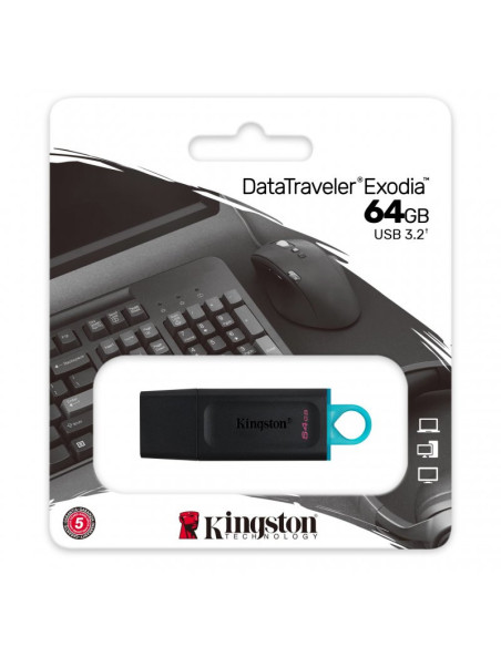 Kingston Datatraveler Exodia - Comprar Pendrive 64GB