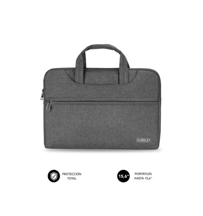 SUBBLIM 15,6" Elegant Laptop - Comprar funda para portátil Gris