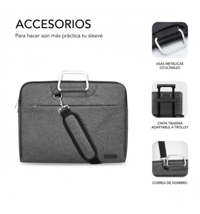 SUBBLIM Business Laptop - Comprar Funda para portátil 13" Gris