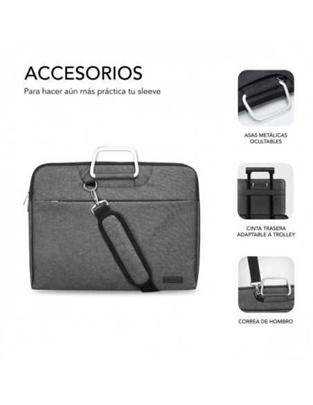 SUBBLIM Business Laptop - Comprar Funda para portátil 13" Gris