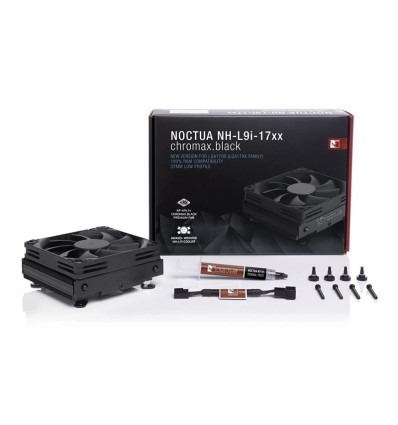 Noctua CPU NH-L9I-17XX chromax.black 92mm - Comprar Disipador CPU