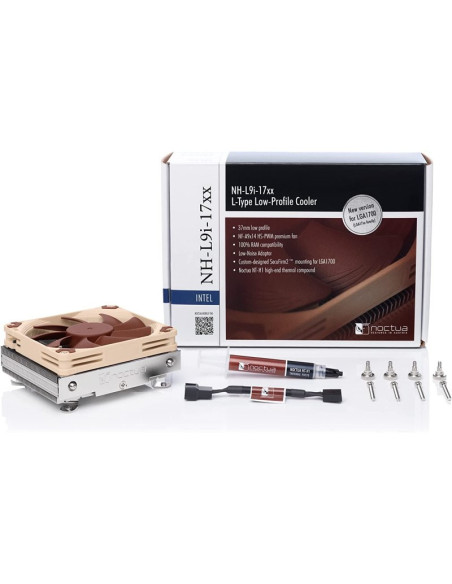 Noctua CPU NH-L9I-17XX Marrón 92mm Disipador CPU