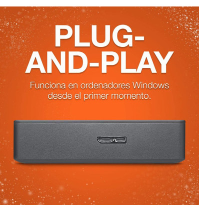 Disco Duro Externo Seagate Basic 2TB 2.5 USB 3.0