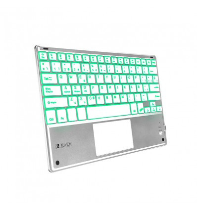 Teclado Bluetooth Subblim Smart Backlit Silver
