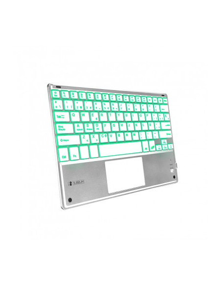 Teclado Bluetooth Subblim Smart Backlit Silver