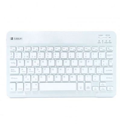 SUBBLIM SMART BACKLIT BT Silver - Comprar Teclado Bluetooth