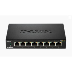 Switch D-Link 8 puertos 10/100/1000 DGS-108 Meta