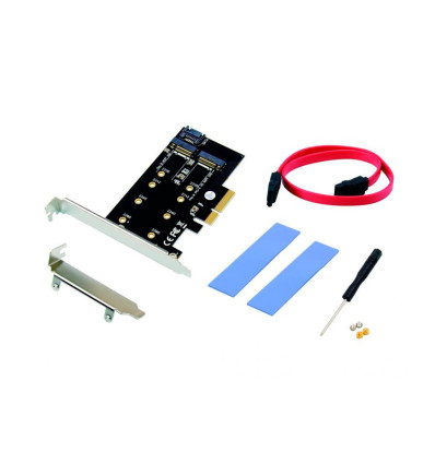 Tarjeta CONCEPTRONIC EMRICK PCIE 2 X SSD M.2 NVMe