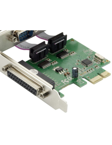 Tarjeta Conceptronic PCIe 1 X Paralelo - 2 X Serie