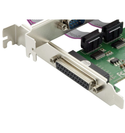Tarjeta Conceptronic PCIe 1 X Paralelo - 2 X Serie