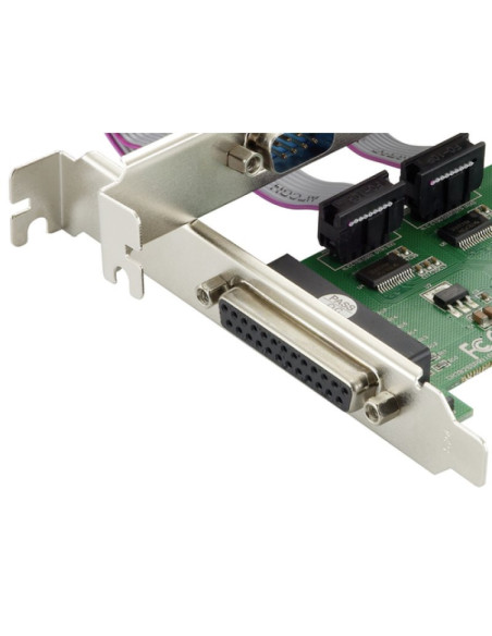 Tarjeta Conceptronic PCIe 1 X Paralelo - 2 X Serie