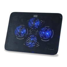Base Refrigeradora Conceptronic para Portátil 15,6" - 4 Ventiladores