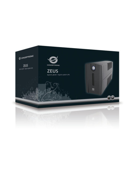 SAI Conceptronic Zeus 650VA 360W UPS Schuko