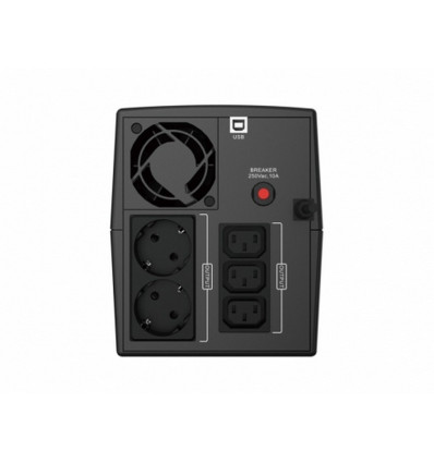 SAI Conceptronic Zeus 1200VA 720W UPS LEC + Schuko