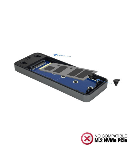 Caja Externa TOOQ TQE-2281G M.2 SATA