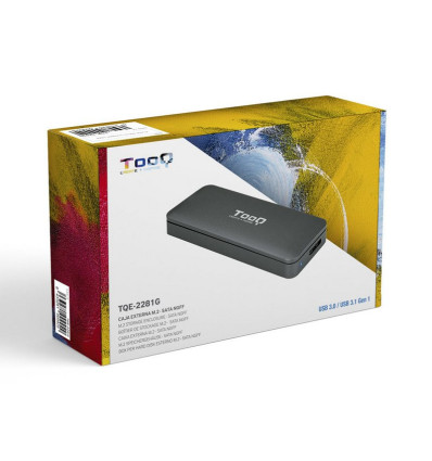 Caja Externa TOOQ TQE-2281G M.2 SATA