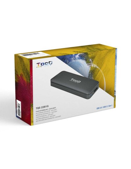 Caja Externa TOOQ TQE-2281G M.2 SATA