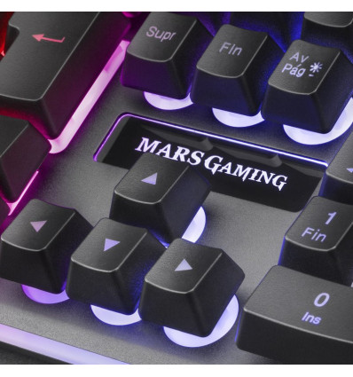 Kit Gaming Mars Gaming MCPX Teclado + Ratón + Alfombrilla