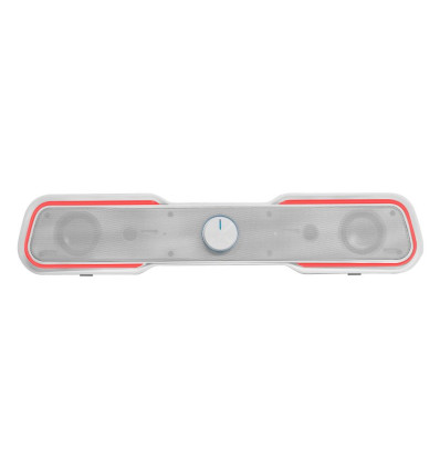 Barra de sonido Mars Gaming MSBX Blanco
