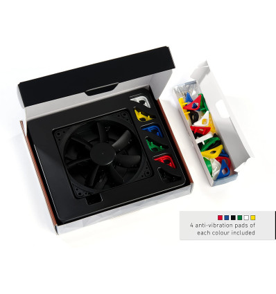 Ventilador Noctua NF-S12A PWM Chromax Negro