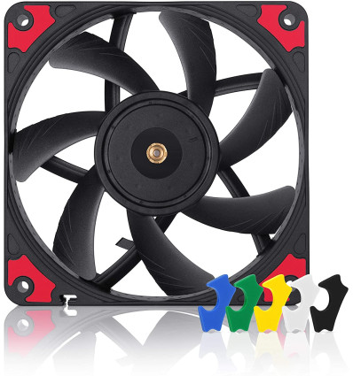 Ventilador Noctua NF-S12A PWM Chromax Negro