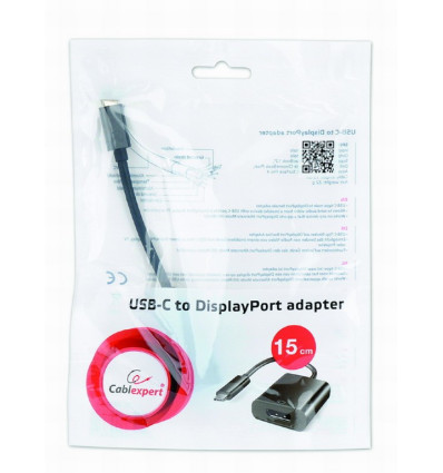 Adaptador Gembird USB-C A DisplayPort