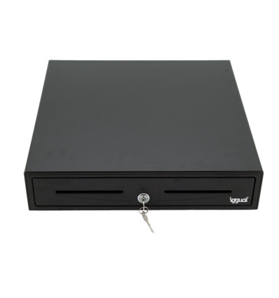 Cajón Portamonedas IGGUAL IRON-50 42cm Negro