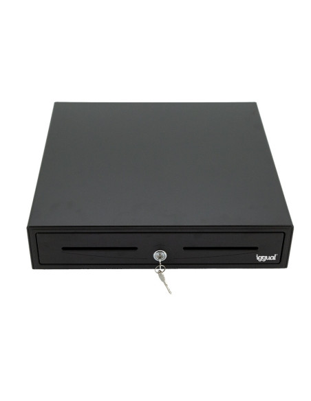 Cajón Portamonedas IGGUAL IRON-50 42cm Negro